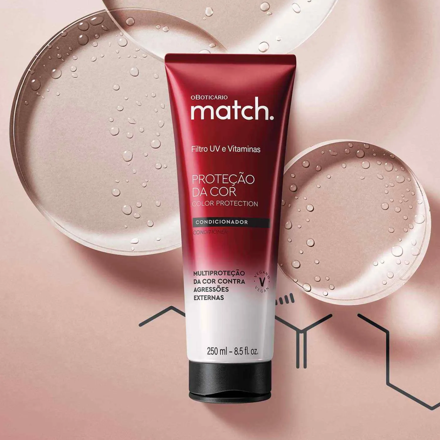 Acondicionador | MATCH Acondicionador de Protección para cabellos de color 250ML
