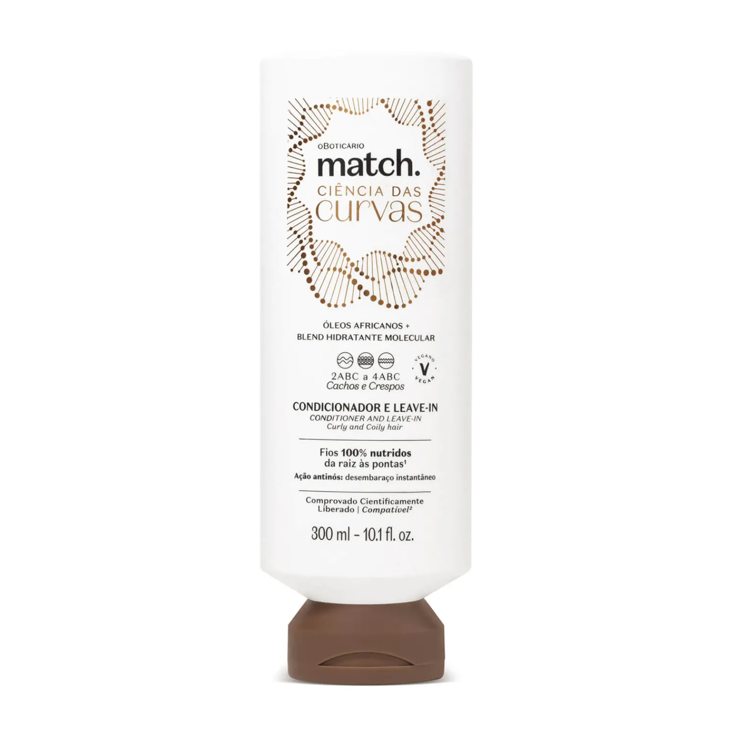 Acondicionador | MATCH ACONDIONADOR HIDRATANTE CIENCIA CURVAS 300 ML