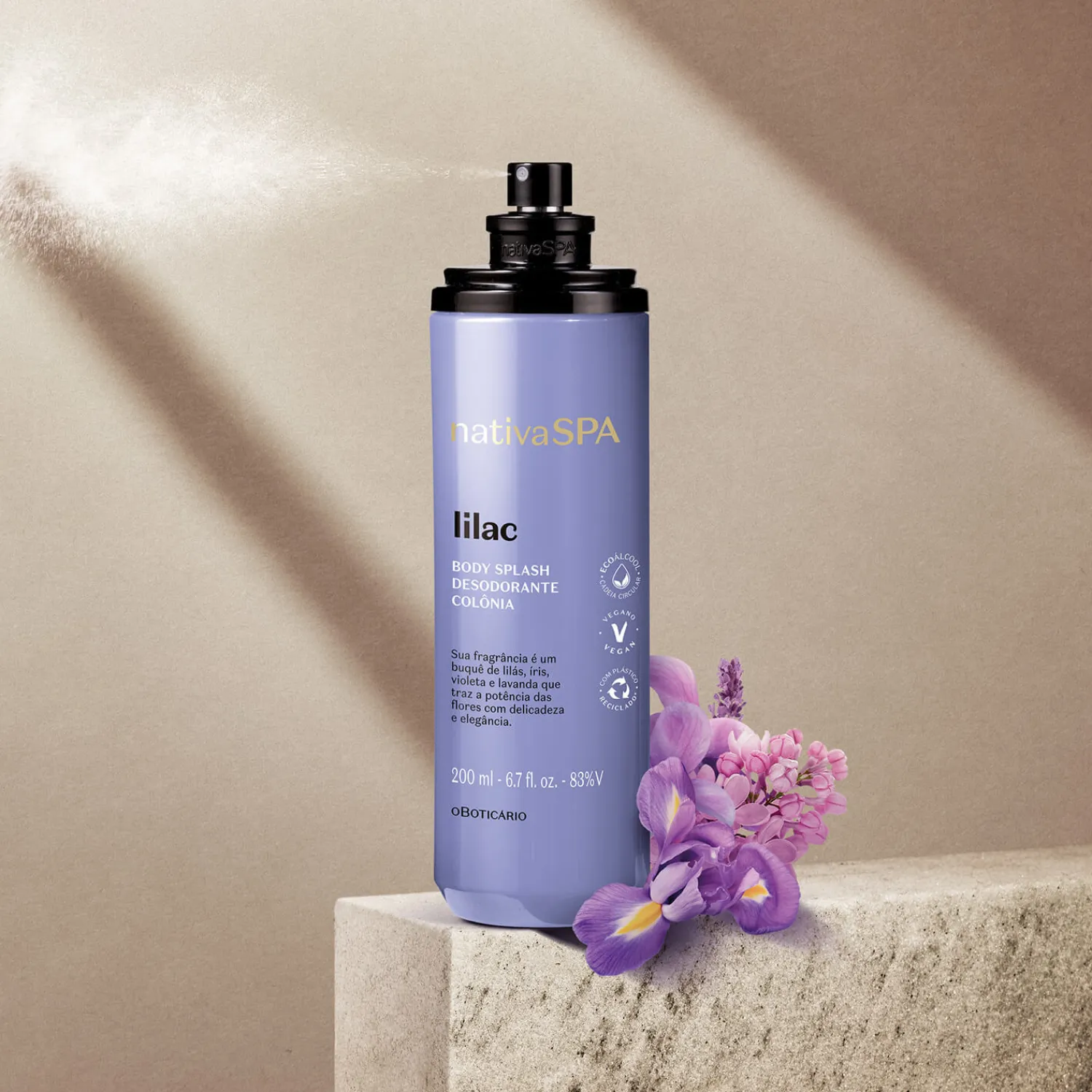 Body Splash | NATIVA SPA BODY SPLASH LILA 200 ML