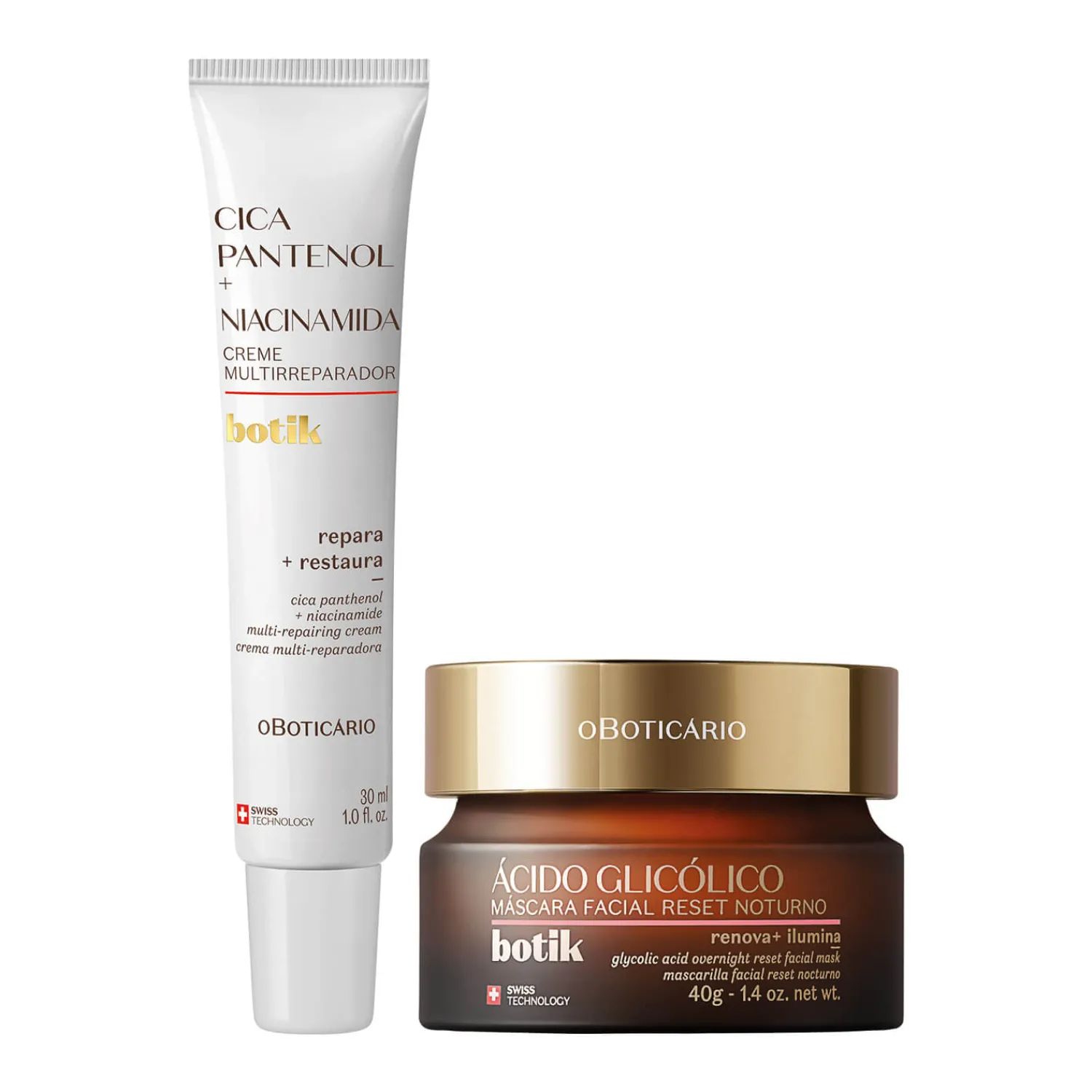 Kits De Skin Care | BOTIK COMBO MASCARA FACIAL NOCTURNA + CREMA REPARADORA CICA PANTENOL A