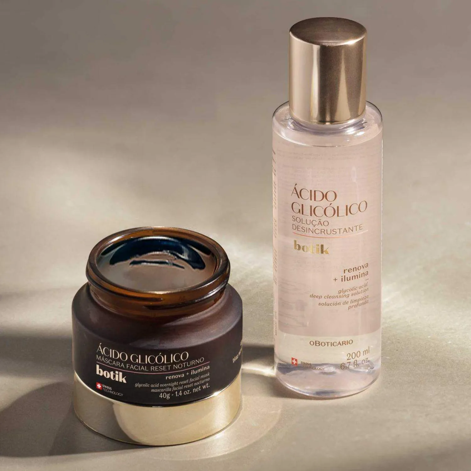 Kits De Skin Care | BOTIK COMBO MASCARA FACIAL NOCTURNA + SOLUCION DESINCRUSTANTE ACIDO GL