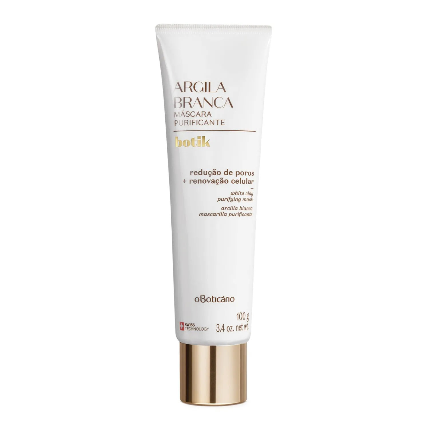 Skin Care Para Hombres | Unisex | BOTIK Mascara Purificadora Argila Blanca 100G