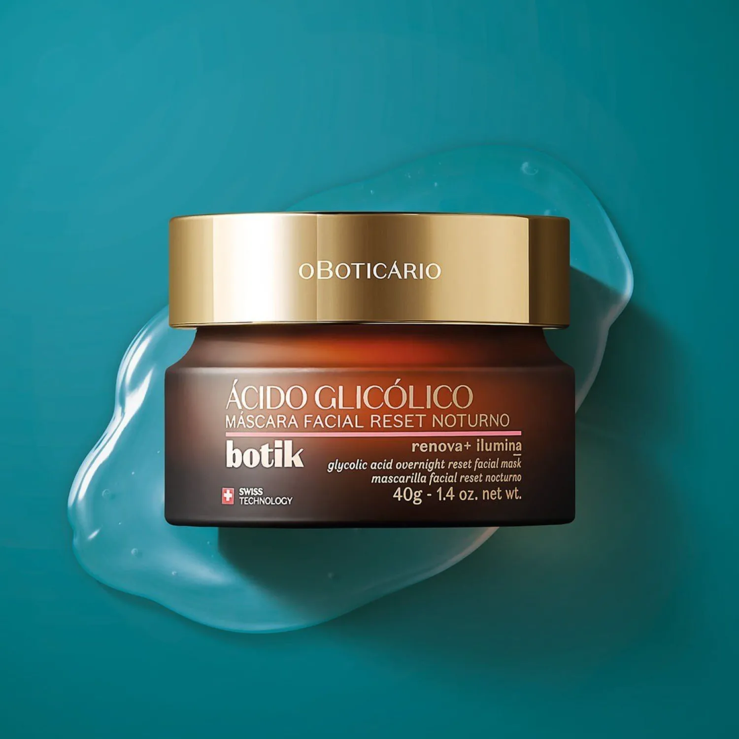 Skin Care Para Hombres | Hidratantes | BOTIK Mascarilla Facial Reset Nocturna Ácido/Glicol 40G