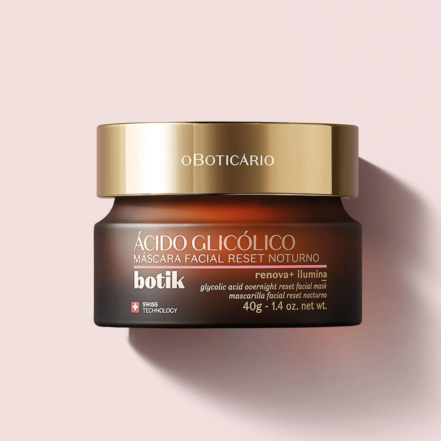 Skin Care Para Hombres | Hidratantes | BOTIK Mascarilla Facial Reset Nocturna Ácido/Glicol 40G