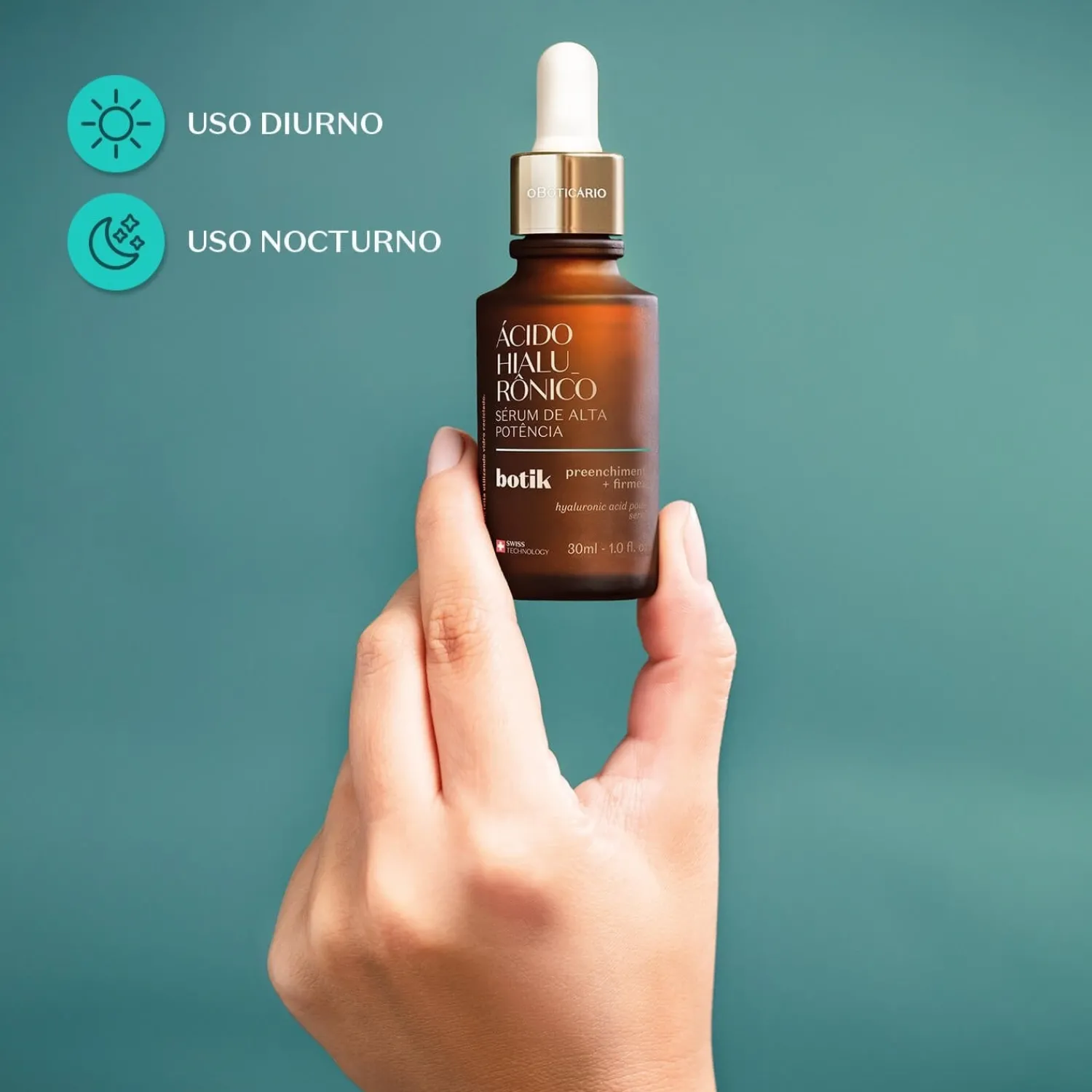 Skin Care Para Hombres | Unisex | BOTIK Serum De Alta Potencia Acido Hialuronico