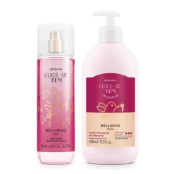 Body Splash | CUIDE-SE BEM COMBO LOCION CORPORAL 400ML + BODY SPLASH 200ML BEIJINHO CBEM