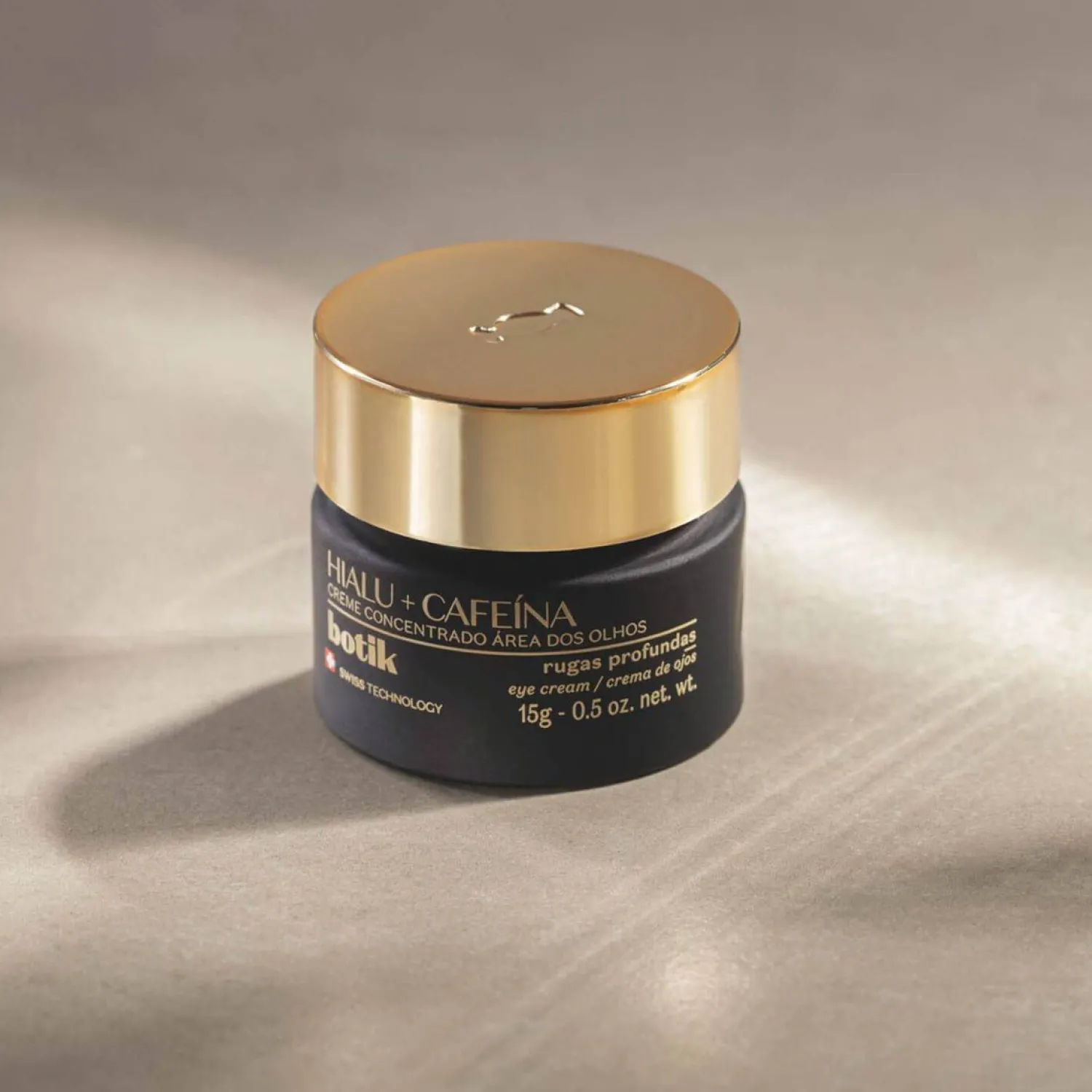 Skin Care Para Hombres | Unisex | BOTIK Concentrada De Ojos Acido Hialuronico + Cafeina 15G Crema