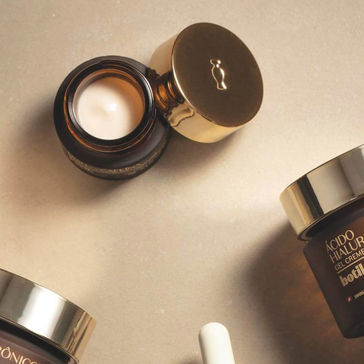 Skin Care Para Hombres | Unisex | BOTIK Concentrada De Ojos Acido Hialuronico + Cafeina 15G Crema