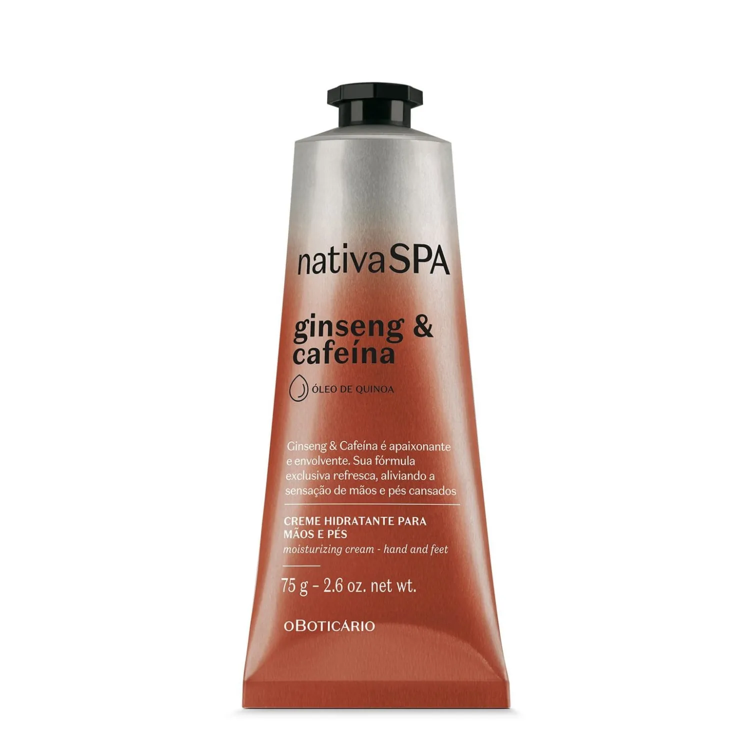 Cremas De Manos | NATIVA SPA Crema Hidratante de Manos y Pies Ginseng y Cafeína 75G