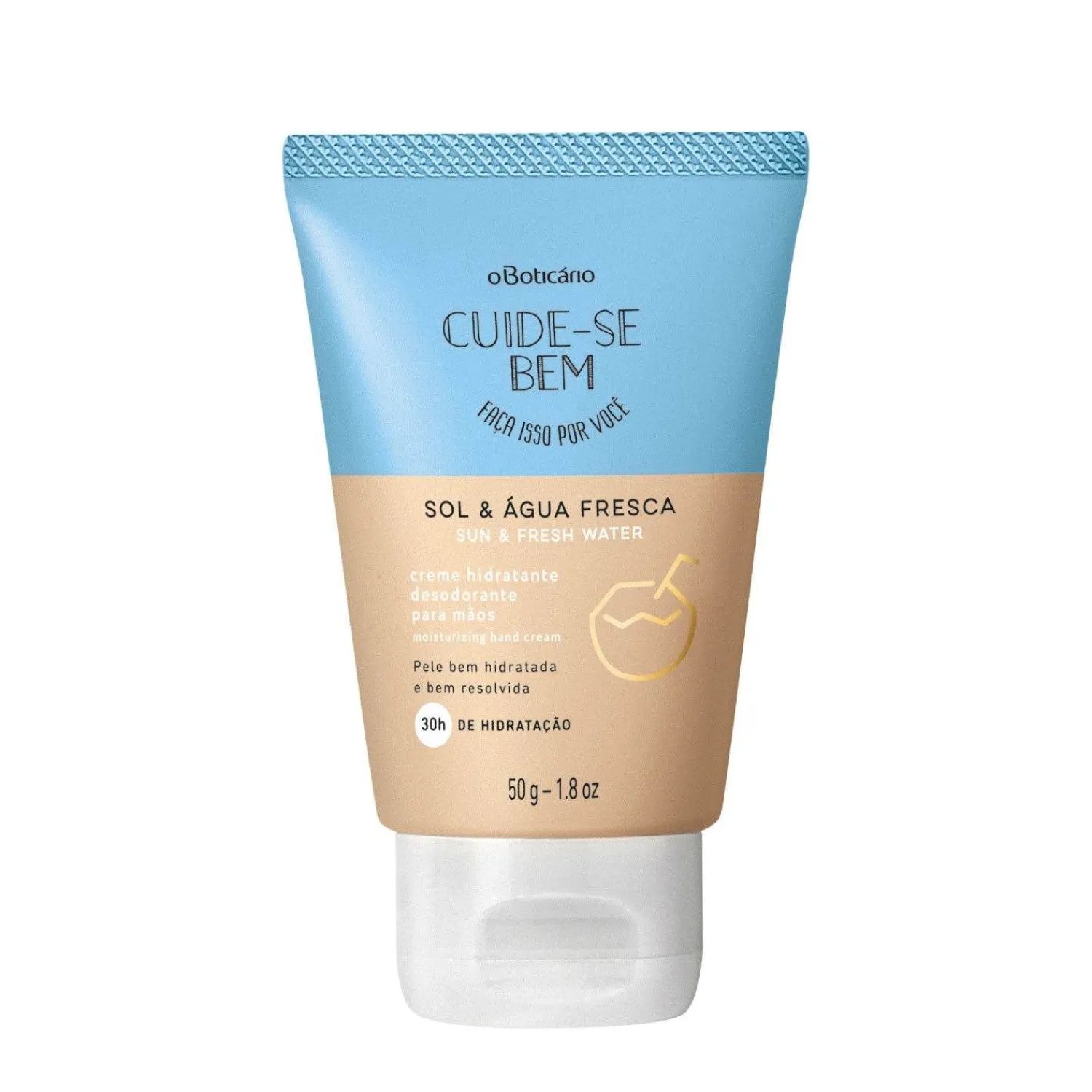 Cremas De Manos | CUIDE-SE BEM CREMA HIDRATANTE DE MANOS SOL Y AGUA FRESCA 50G EXP CBEM