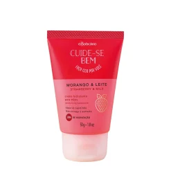 Cremas De Manos | CUIDE-SE BEM CREMA HIDRATANTE PARA MANOS FRESA Y LECHE 50G CBEM