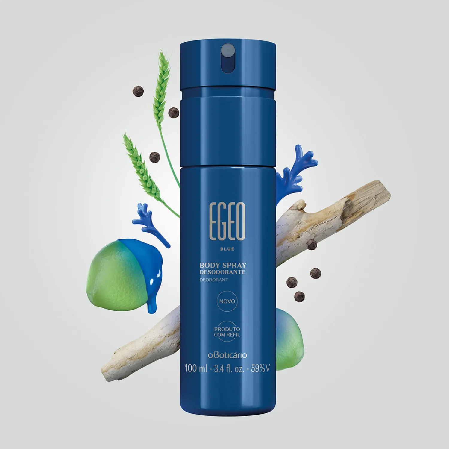 Desodorantes | Unisex | EGEO Desodorante Body Spray Blue 100Ml