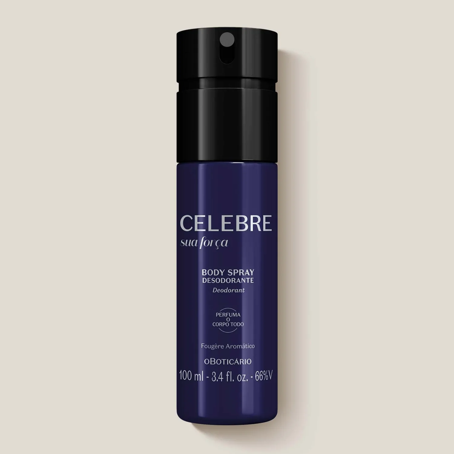 Desodorantes | Hombres | CELEBRE Desodorante Masculino Sua Força, 100ml.