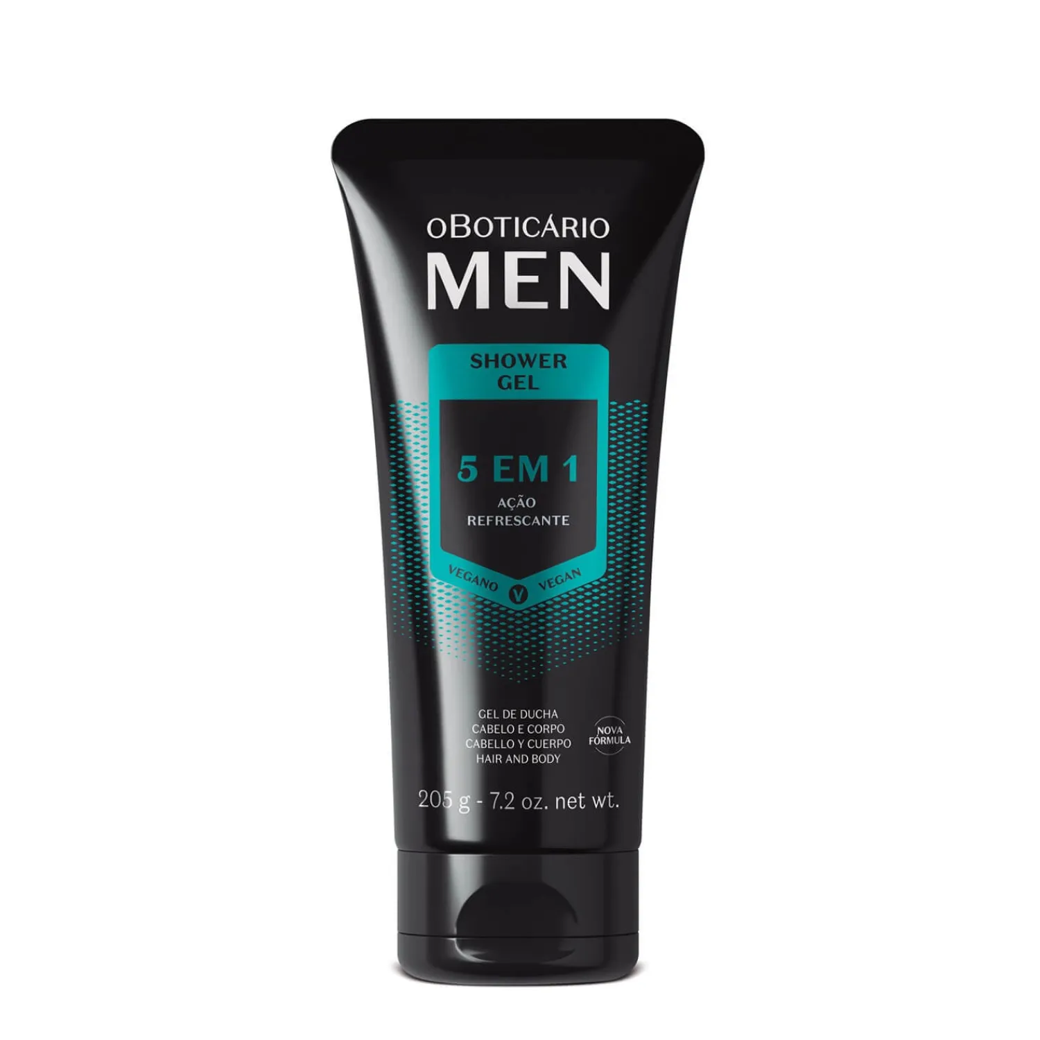 Jabones Corporales | Hombres | O Boticário CO Gel de ducha para cuerpo y barba 3 en 1 205G MEN