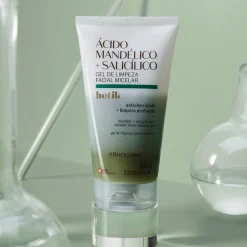 Skin Care Para Hombres | Limpiadores | BOTIK GEL DE LIMPEZA FACIAL MICELAR ACIDO MANDELICO + SALICILICO 150G