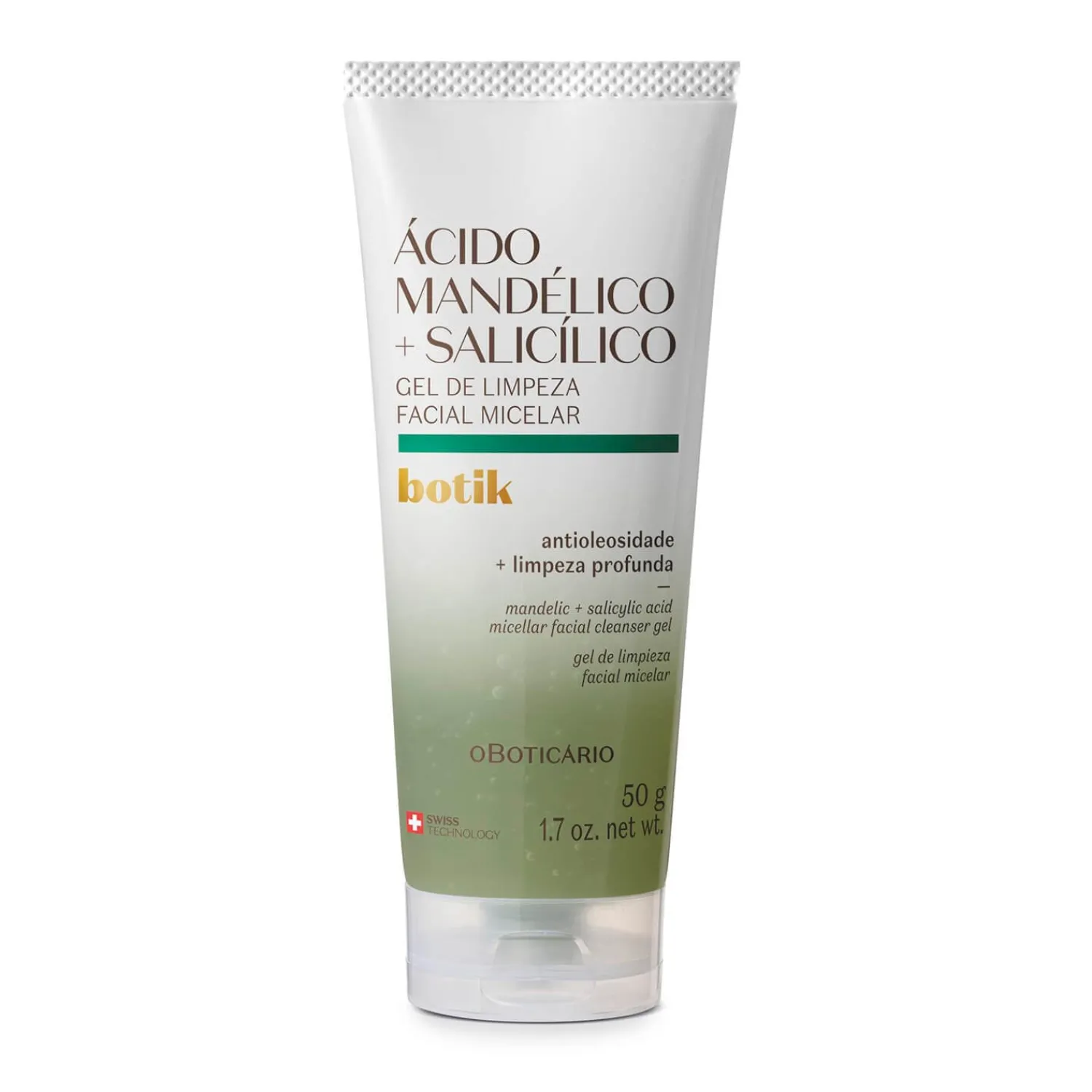 Skin Care Para Hombres | Limpiadores | O Boticário CO Gel de limpieza facial micelar acido madélico+Salicílico 50G Botik