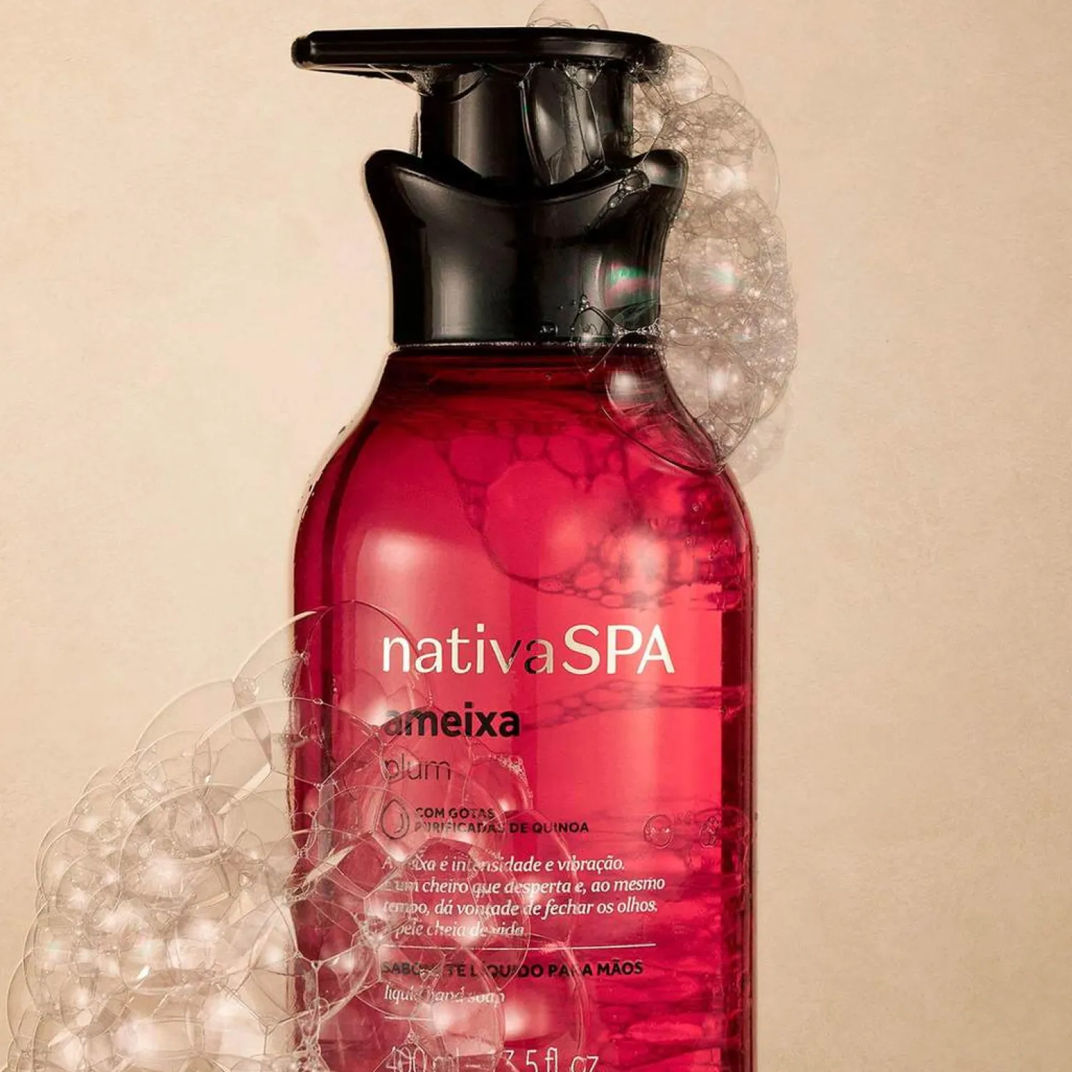 Jabones Corporales | Mujeres | NATIVA SPA Jabón LIQUIDO DE MANOS AMEIXA 400ML NSPA