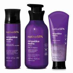 Kits De Cuidado Corporal | Exfoliante Corporales | O Boticário CO Kit cuidado corporal orquidea noire