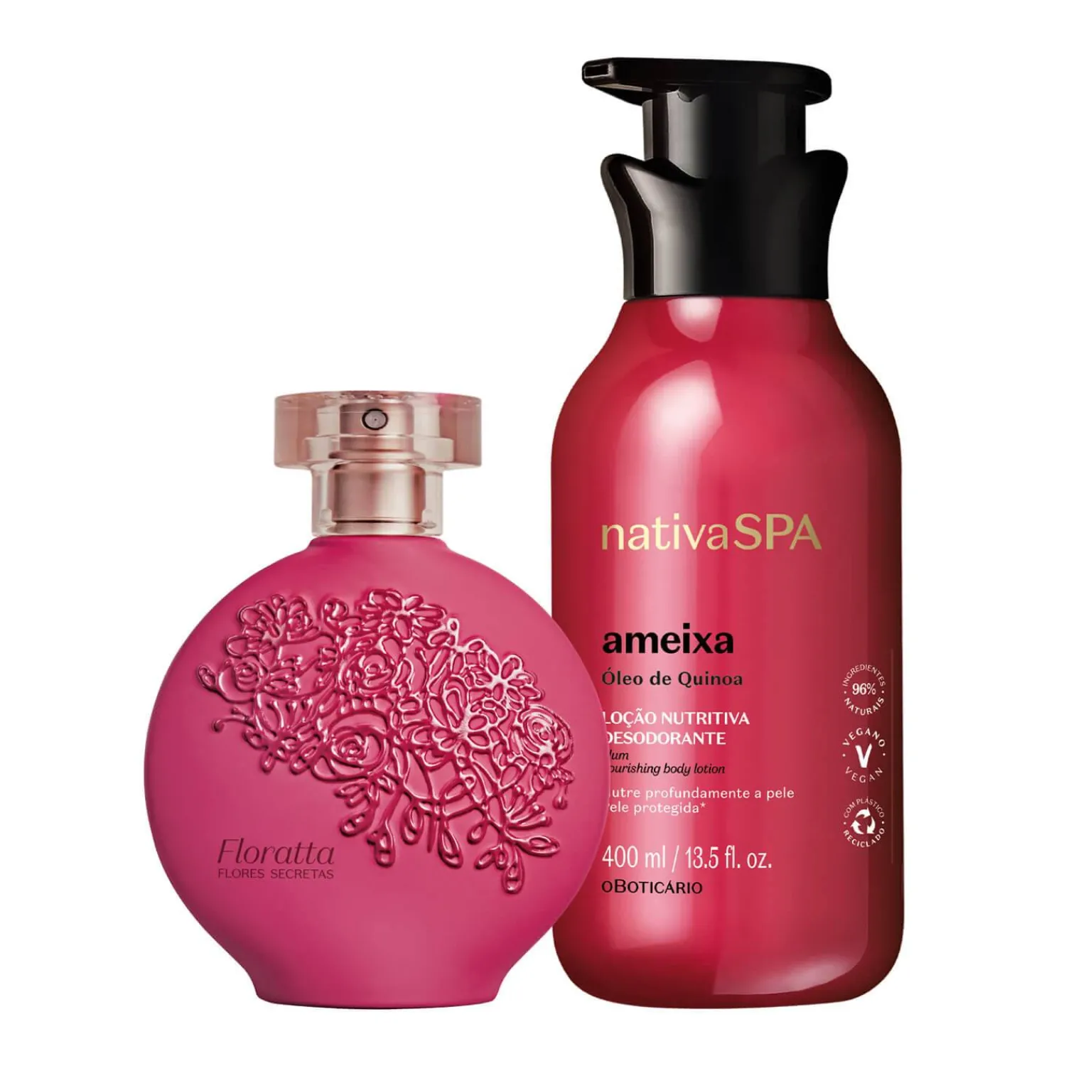 Kits De Cuidado Corporal | Kits De Perfumería | O Boticário CO Kit de amor y amistad mujer Floratta & Nativa Spa