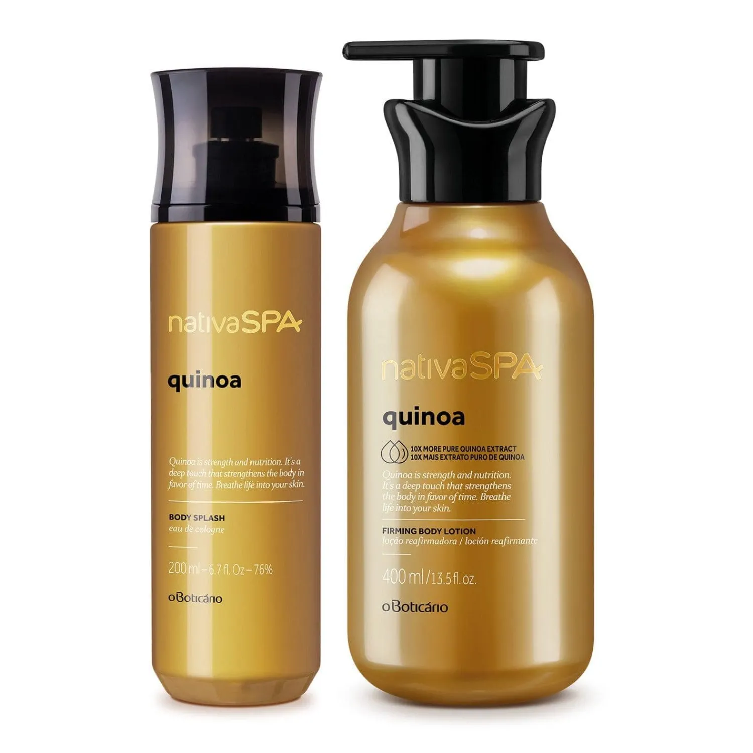 Body Splash | NATIVA SPA Kit de cuidado corporal loción hidratante quinoa + body splash quinoa