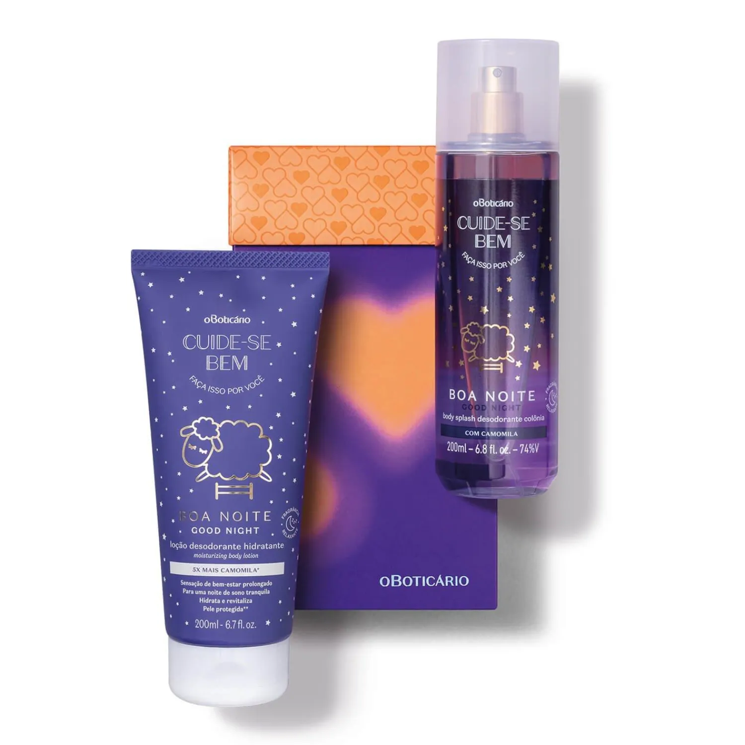 Body Splash | CUIDE-SE BEM Kit de Regalo - Boa Noite