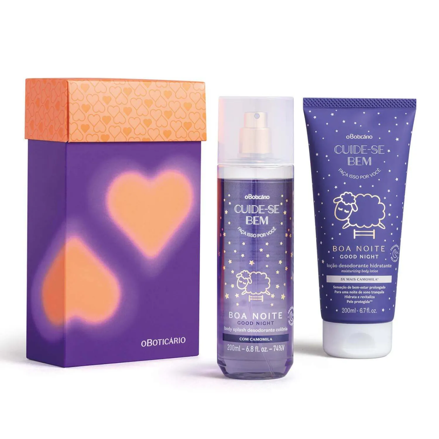 Body Splash | CUIDE-SE BEM Kit de Regalo - Boa Noite