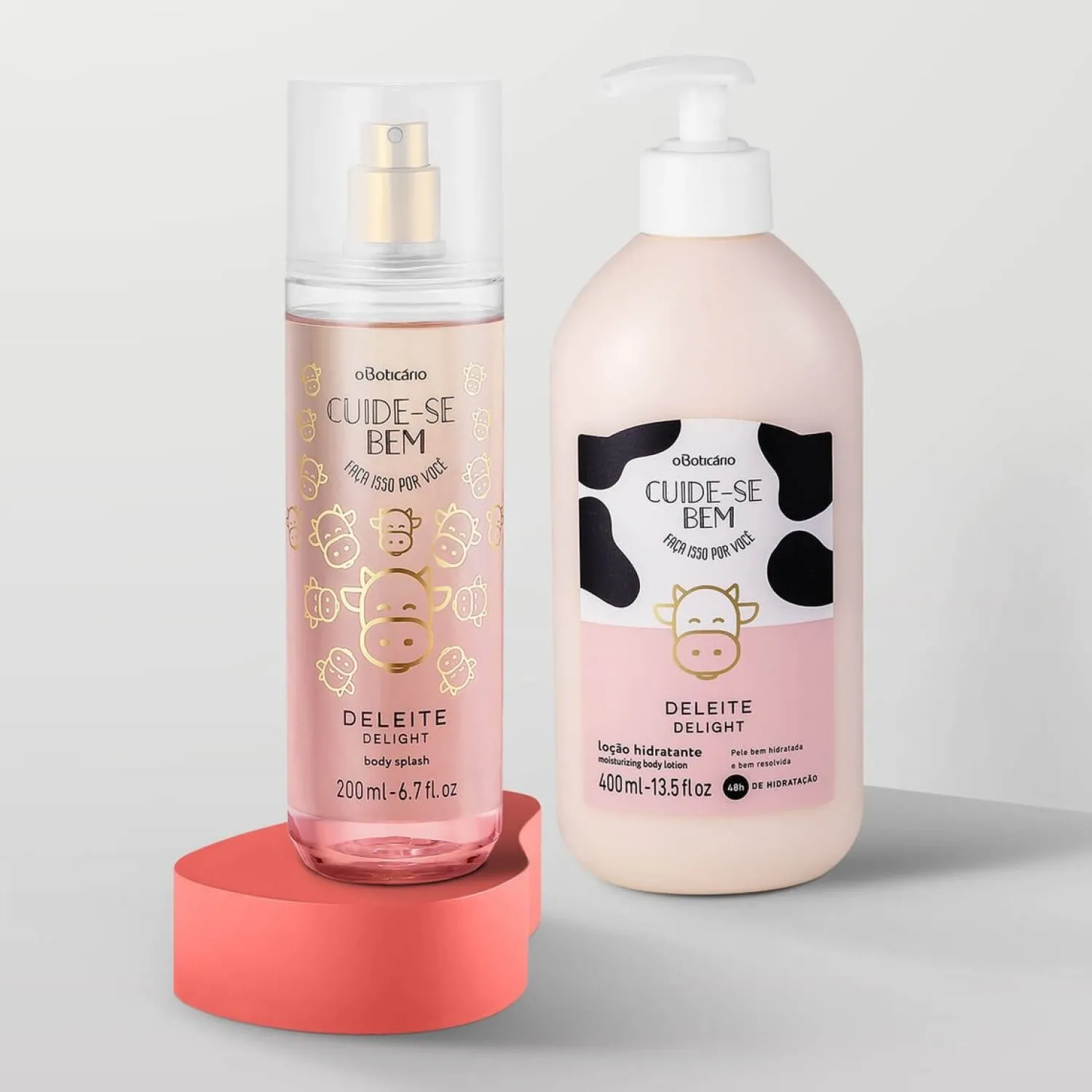 Body Splash | CUIDE-SE BEM Kit de regalo de belleza Crema corporal + Body splash