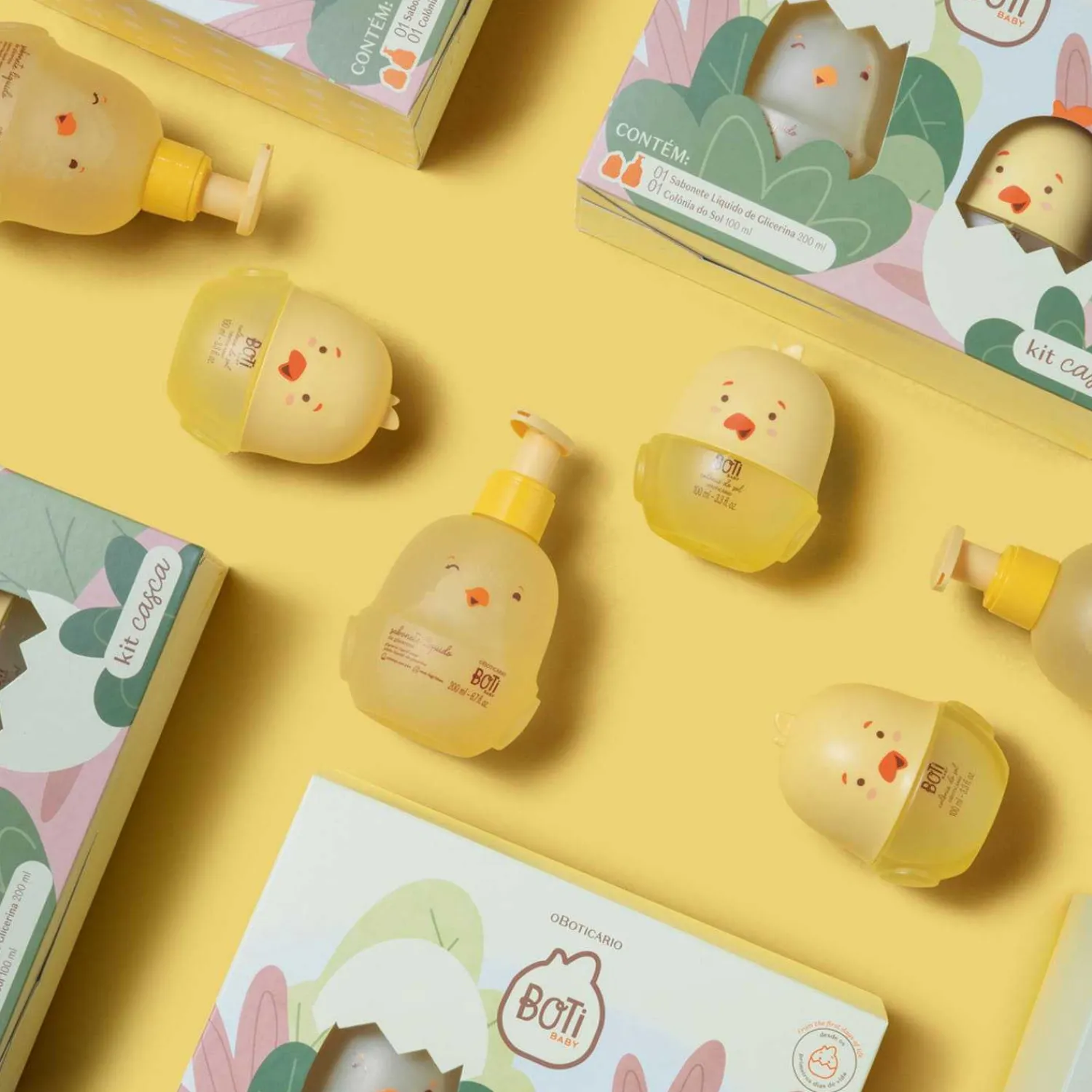 Infantil | O Boticário CO Kit de regalo de belleza para bebé Boti baby