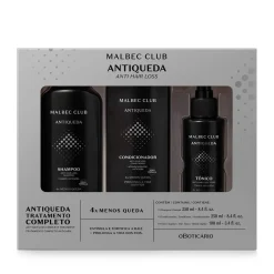 Hombres | Cuidado Capilar | MALBEC KIT DE REGALO PADRES CLUB ANTi CAIDA: SHAMPOO 250ML + CONDICIONADOR 250ML + TÔNIC