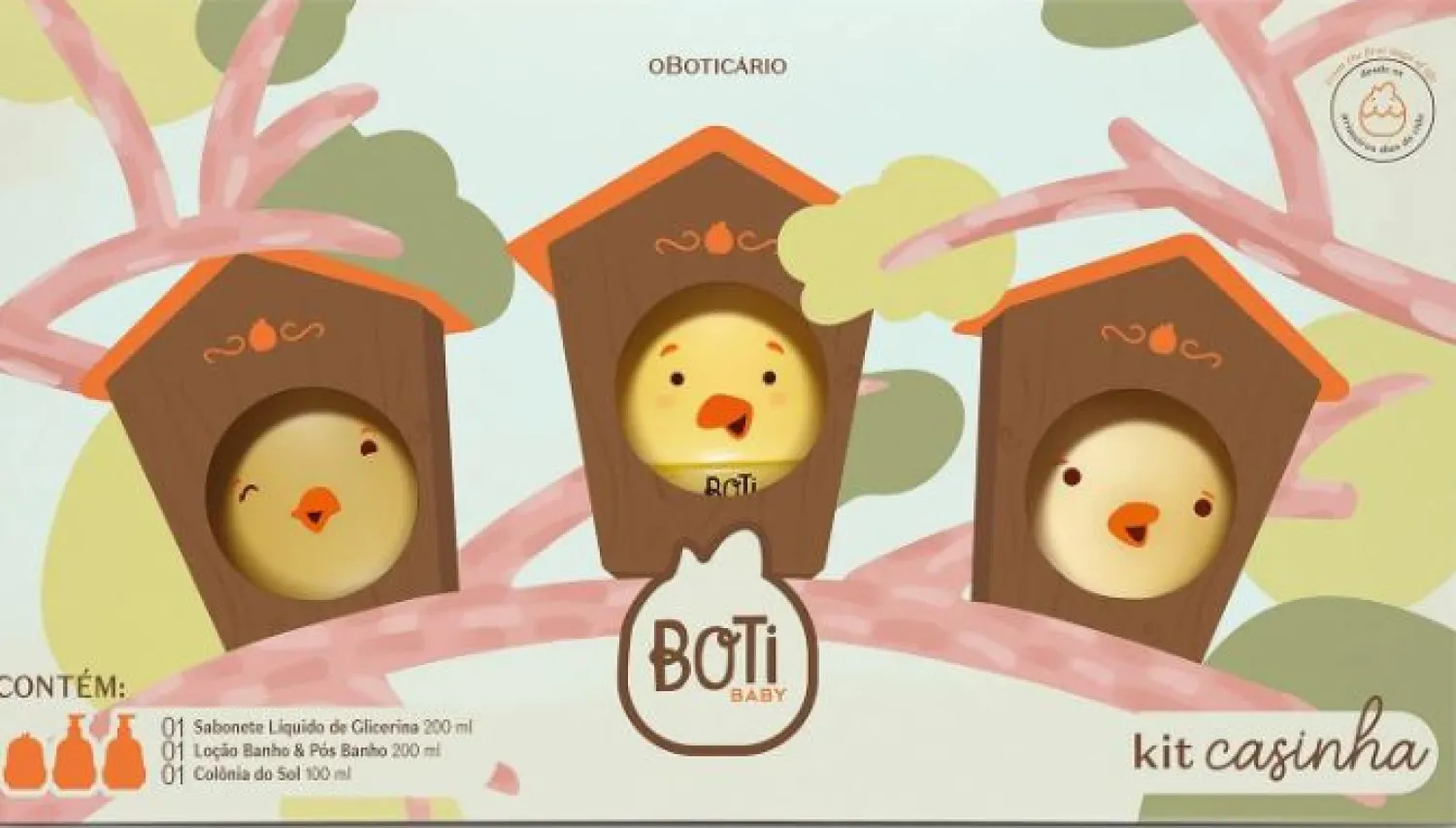 Boti Baby | Infantil | O Boticário CO Kit de regalo para bebé Boti Baby