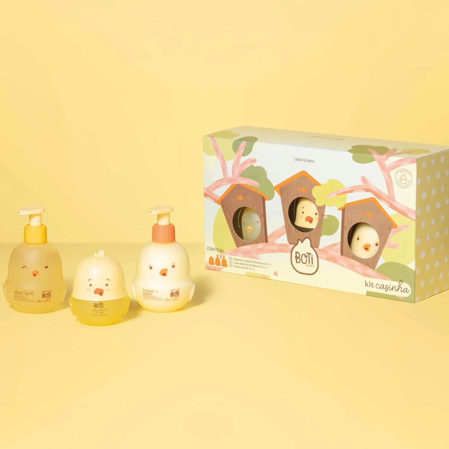 Boti Baby | Infantil | O Boticário CO Kit de regalo para bebé Boti Baby