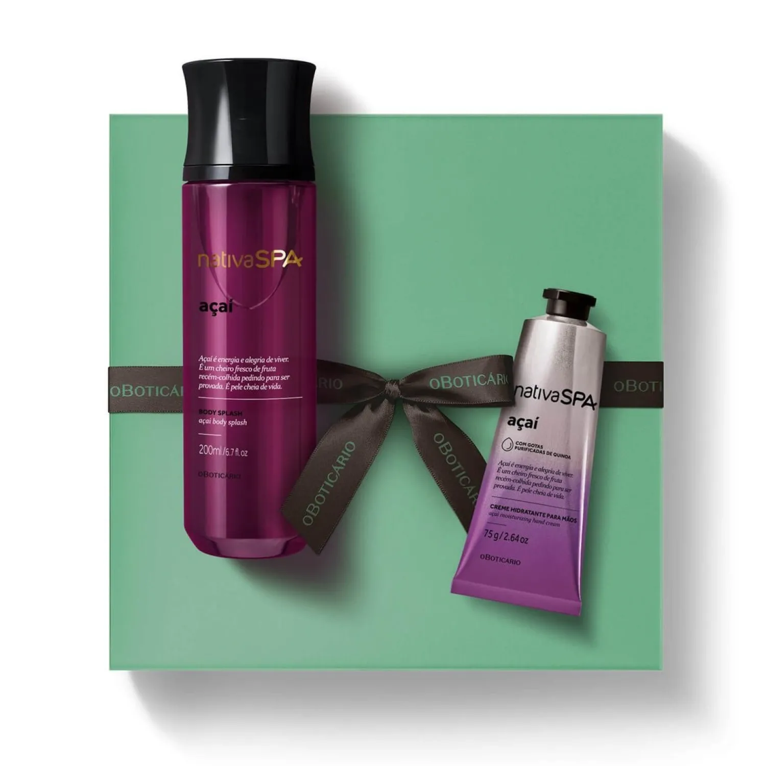 Body Splash | NATIVA SPA KIT NSPA SPLASH 200ML + CREMA MANOS 75G ACAI
