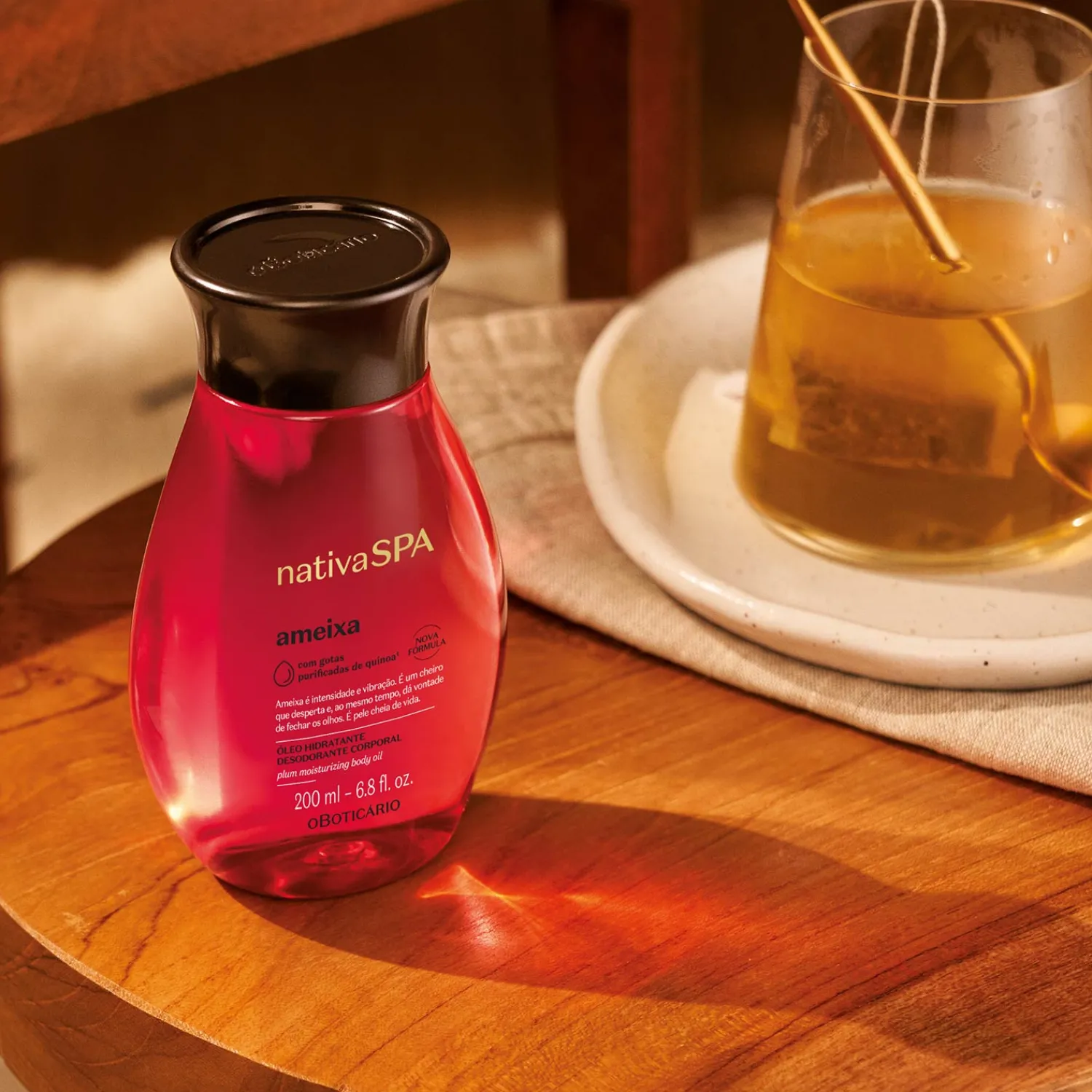 Aceites Para El Cuerpo | NATIVA SPA Óleo hidratante corporal ameixa 200ML