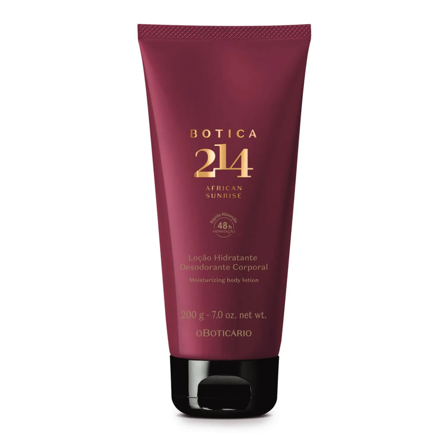 Cremas Corporales | O Boticário CO Loción corporal hidratante para hombre African Sunrise 200G BOTICA 214