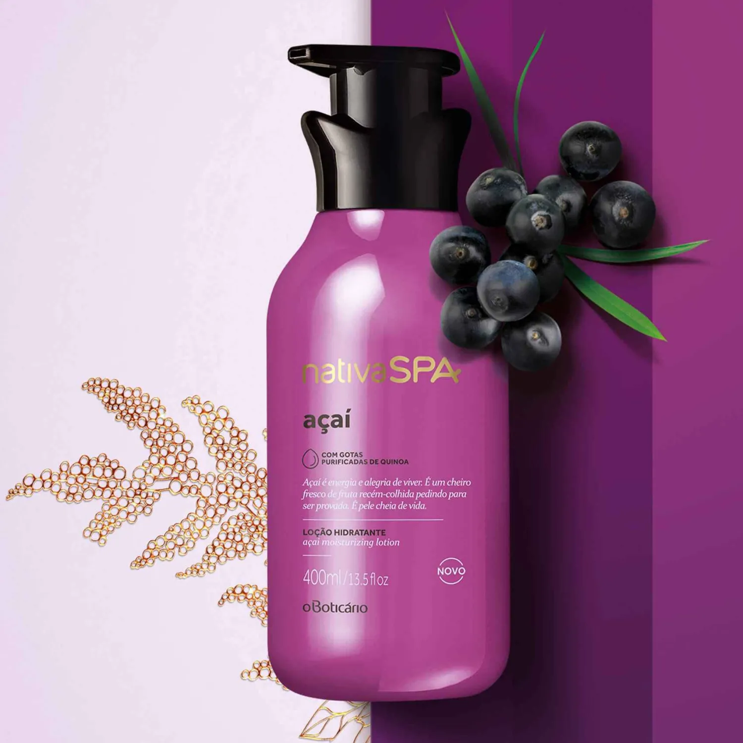 Cremas Corporales | Mujeres | NATIVA SPA Loción hidratante Acai 400Ml