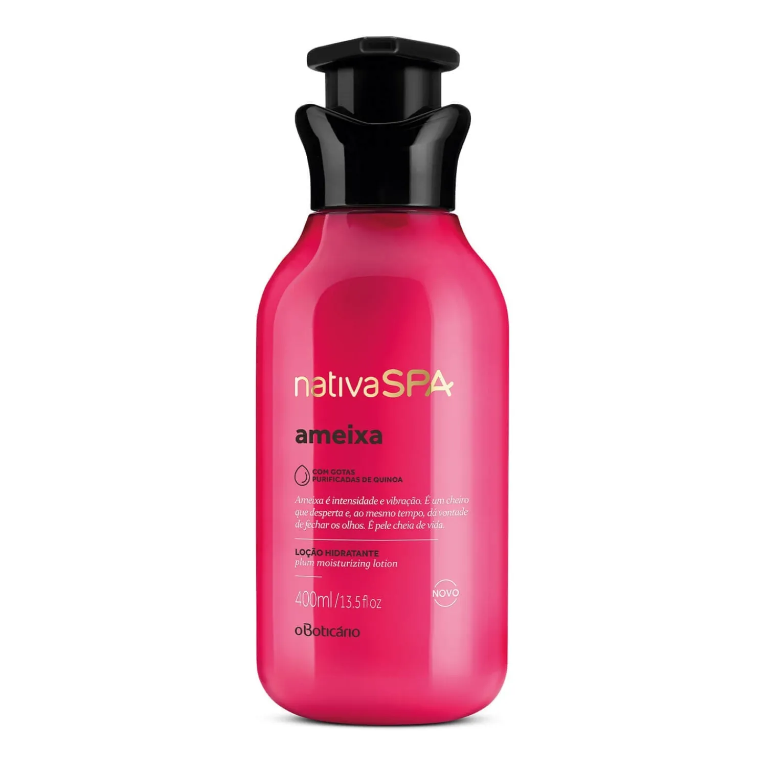Cremas Corporales | O Boticário CO Loción hidratante corporal de ciruela 400ml Nativa Spa