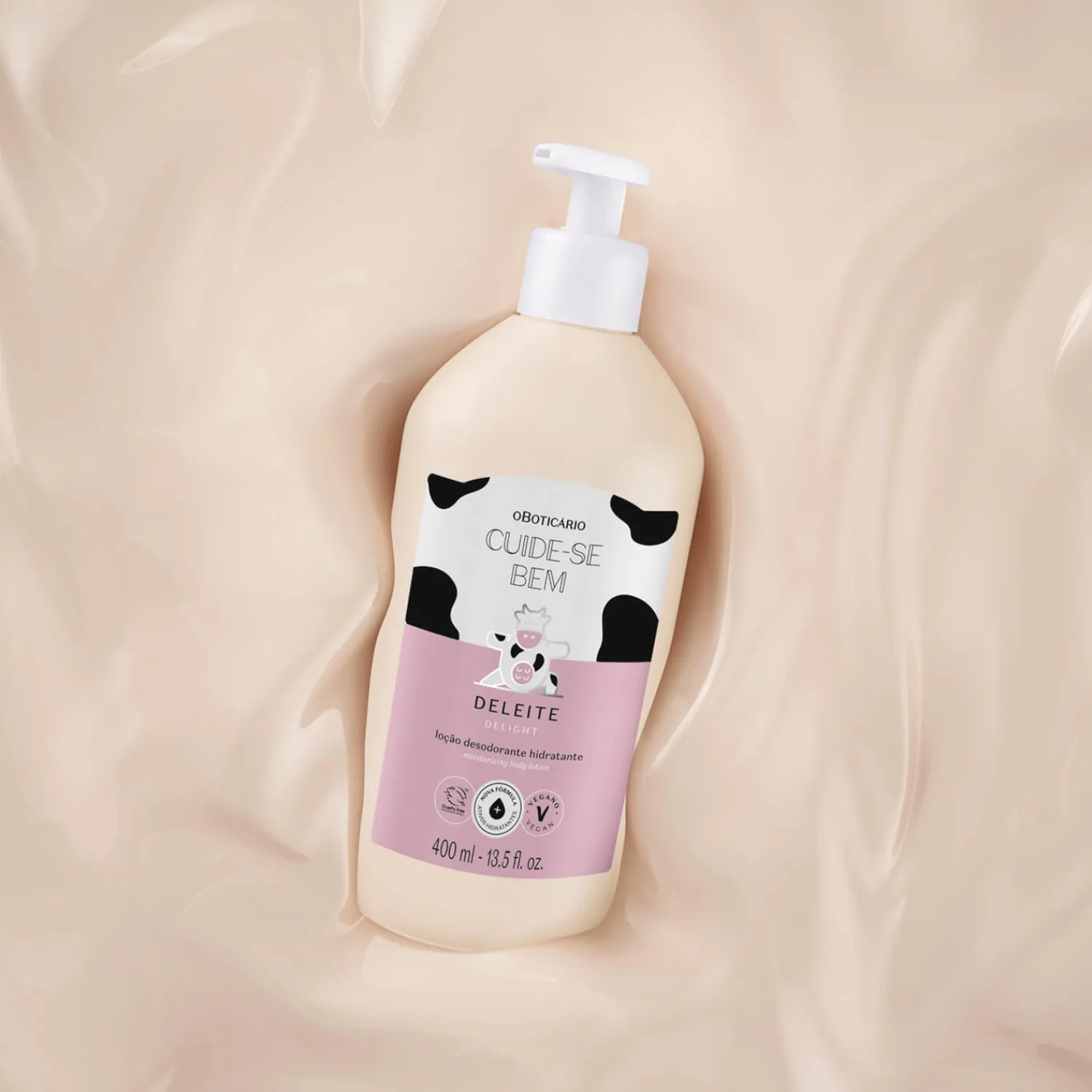 Cremas Corporales | O Boticário CO LOCIÓN HIDRATANTE CORPORAL DELEITE 400ML CBEM