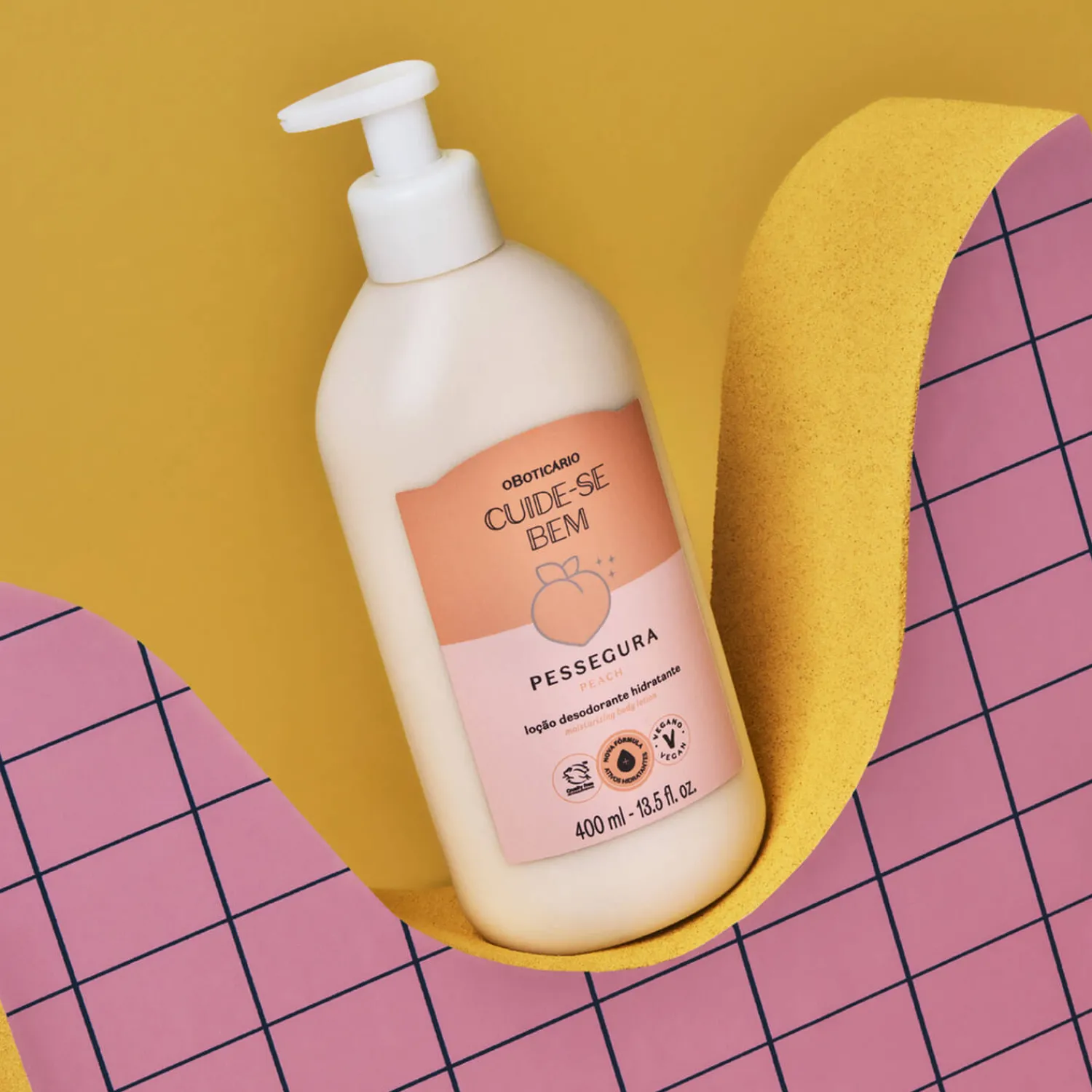 Mujeres | Cremas Corporales | CUIDE-SE BEM Loción Hidratante Corporal Bumbum De Pessego 400Ml Exp Cbem