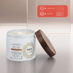 Después Del Baño | Mascarillas Para El Cabello | MATCH Mascara capilar hidratante 2ABC 3ABC CIENCIA CURVAS 350 ML