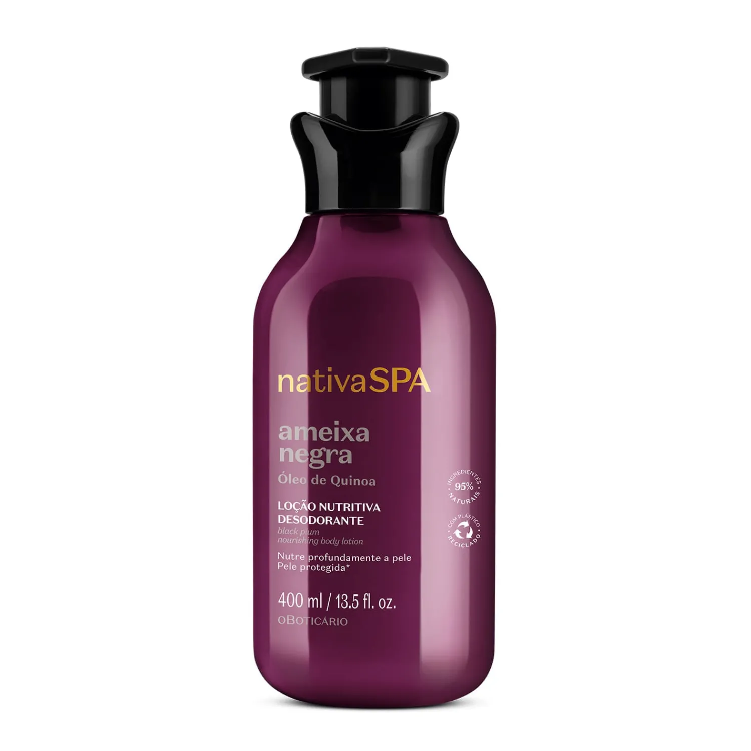 Cremas Corporales | Mujeres | NATIVA SPA Nspa Locion Hidratante Corporal Ameixa Negra 400Ml