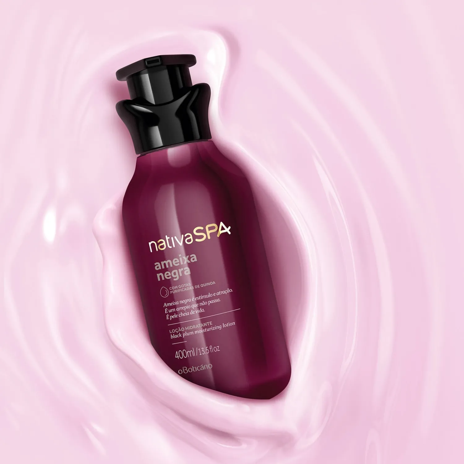 Cremas Corporales | Mujeres | NATIVA SPA Nspa Locion Hidratante Corporal Ameixa Negra 400Ml
