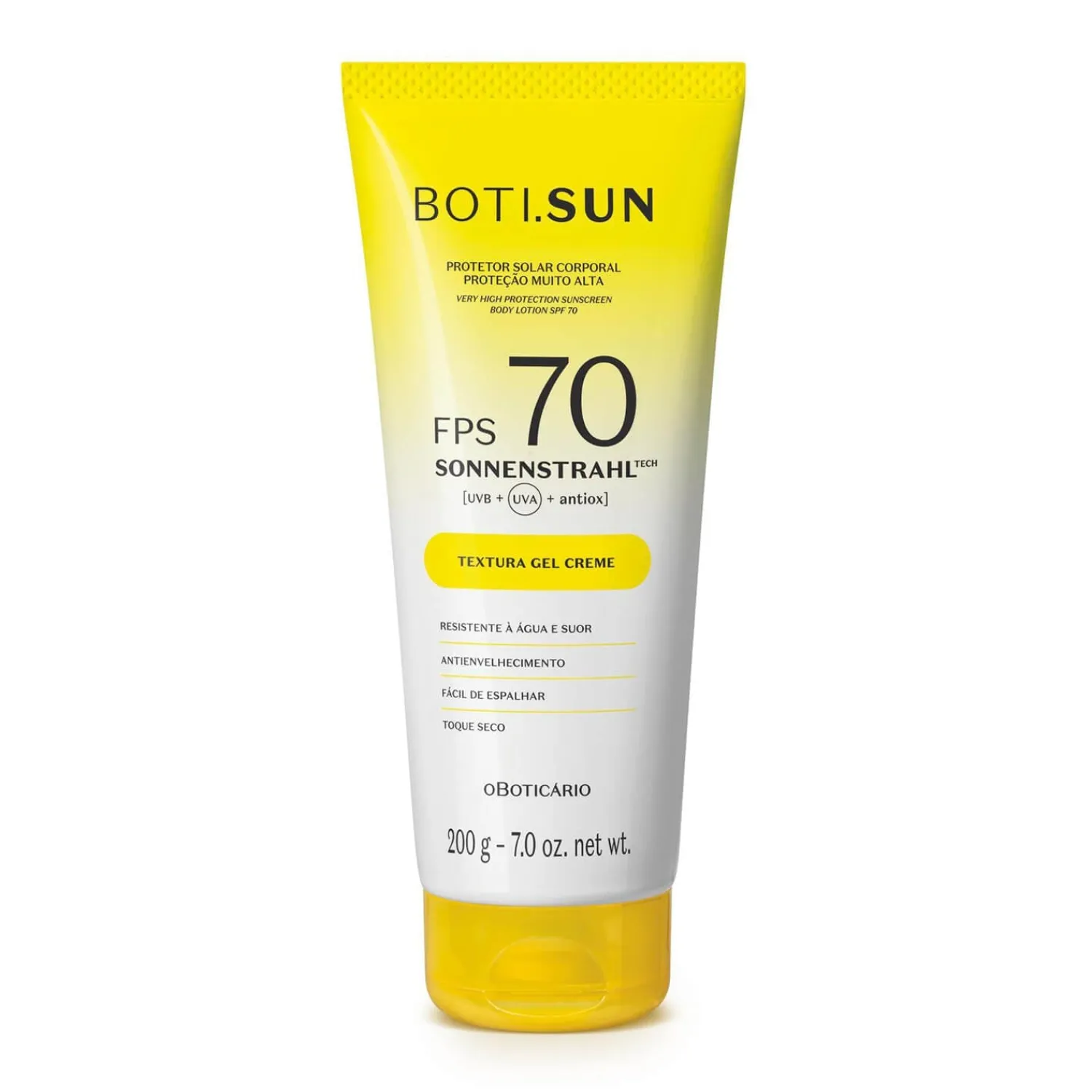 Protectores Solares | Unisex | BOTISUN Protector solar corporal diario fps 70 200ml Boti sun