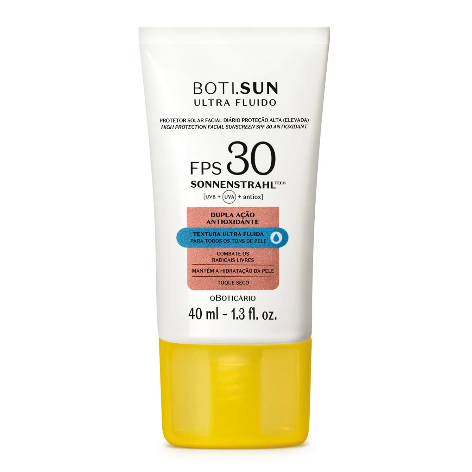 Protectores Solares | BOTISUN Protector solar facial diario antioxidante fps 30/ 40 ml ultra fluid