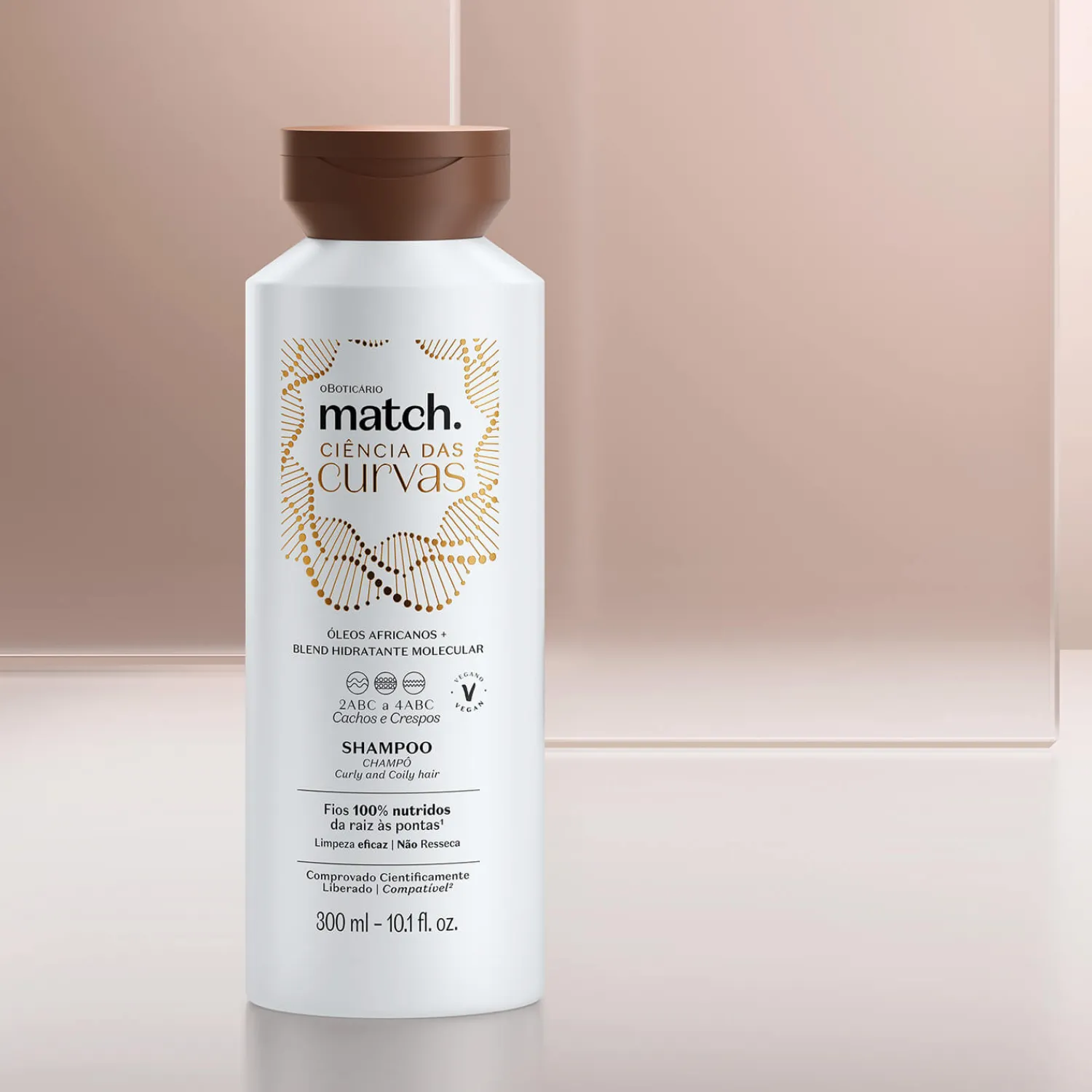 Shampoo | MATCH SHAMPOO HIDRATANTE CIENCIA CURVAS 300 ML