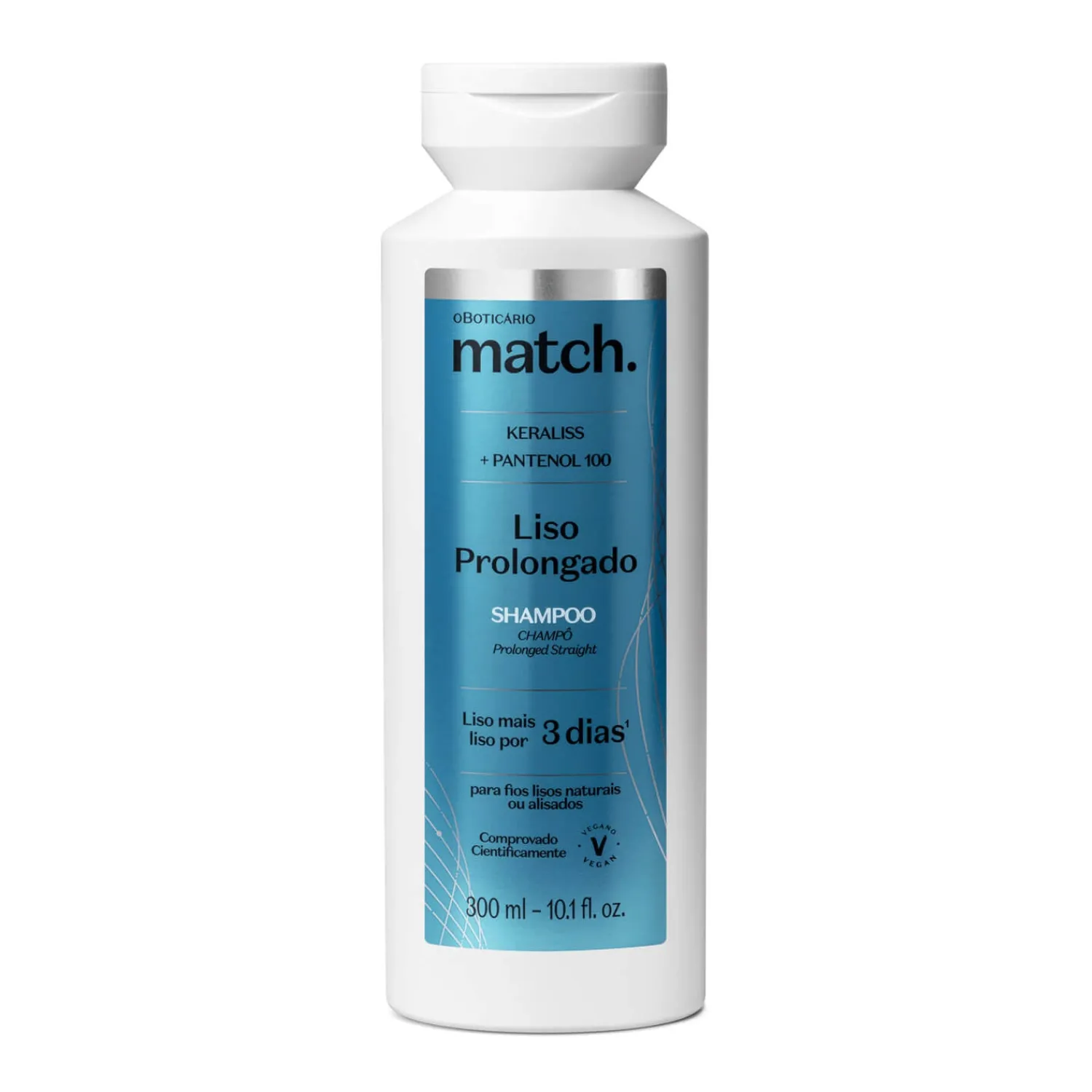 Shampoo | MATCH SHAMPOO LISO PROLONGADO 300ML